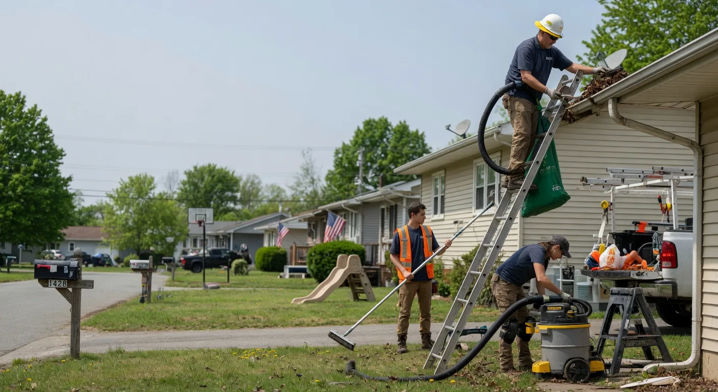 Gutter Installation in New Holland, IL near me
